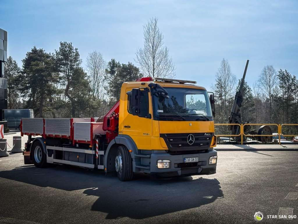 Tipper Mercedes-Benz AXOR 1824 4x2 HMF 975 HDS Crane Rotator Kipper Mercedes-Benz AXOR 1824 4x2 HMF 975 HDS Crane Rotator Kipper: picture 12 Tipper Mercedes-Benz AXOR 1824 4x2 HMF 975 HDS Crane Rotator Kipper Mercedes-Benz AXOR 1824 4x2 HMF 975 HDS Crane Rotator Kipper: picture 12