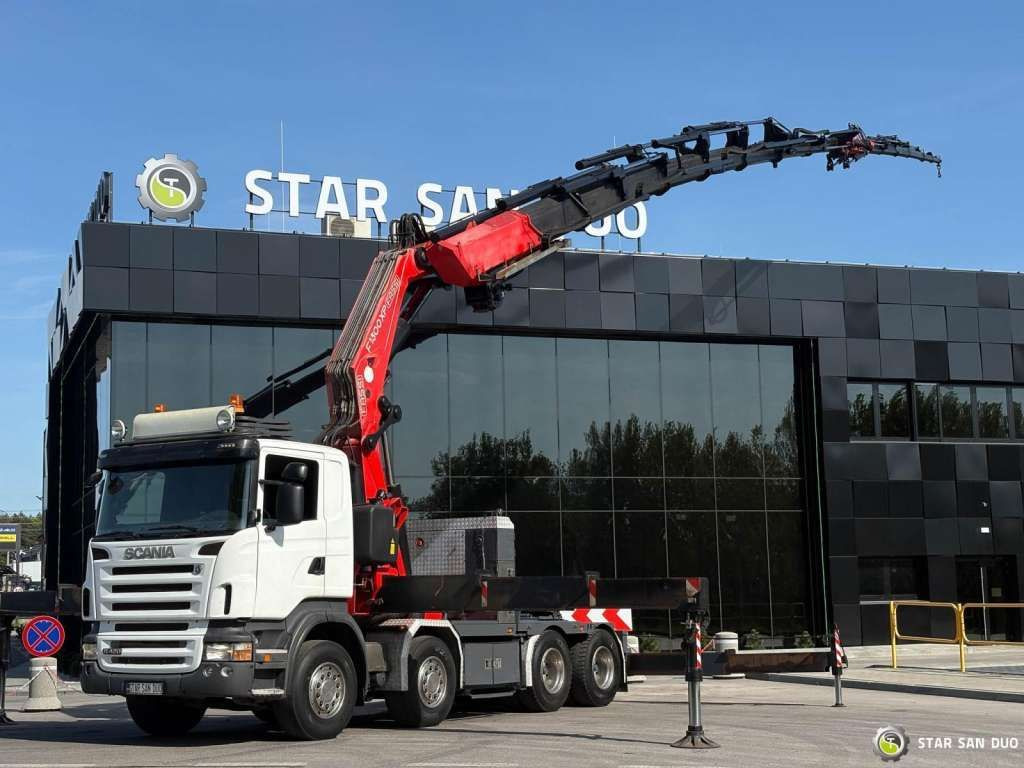Scania R420 8x4 FASSI F1300 AXP Crane FLY JIB Euro 4 - Tractor truck: picture 1 Scania R420 8x4 FASSI F1300 AXP Crane FLY JIB Euro 4 - Tractor truck: picture 1