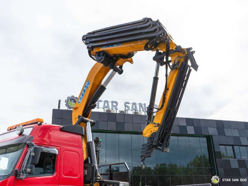 Crane truck Volvo  FMX 500 8x2 Effer 585 Fly Jib Winch Crane Kran: picture 18