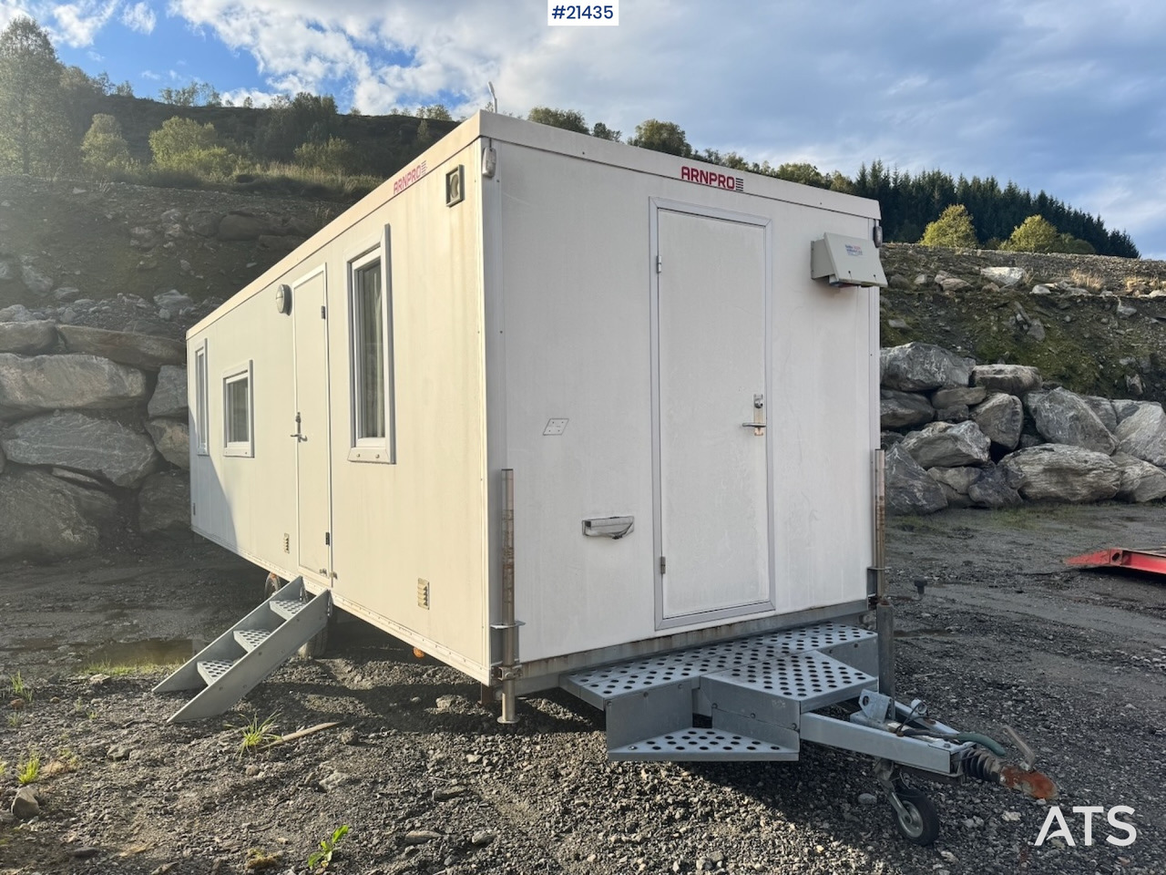 Arnpro Brakke - Construction container, Trailer: picture 1 Arnpro Brakke - Construction container, Trailer: picture 1