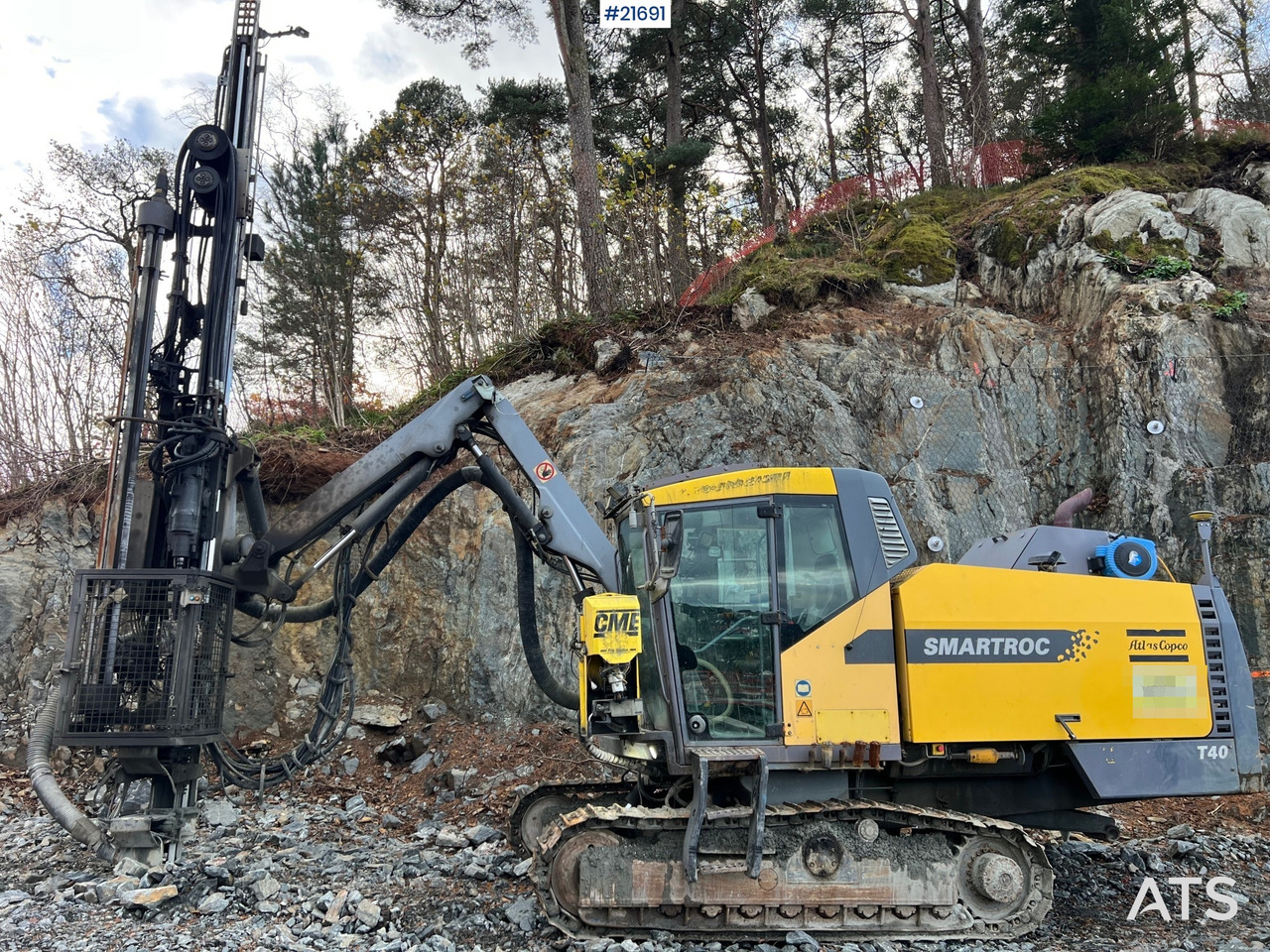 Atlas Copco Flexiroc T40-11 borerigg m/2540 hammer,CME sliper og gps - Drilling machine: picture 2 Atlas Copco Flexiroc T40-11 borerigg m/2540 hammer,CME sliper og gps - Drilling machine: picture 2