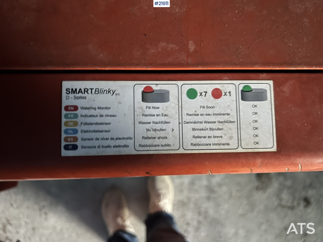 Electric forklift BT OP 1000 HSE Elektrisk truck: picture 7