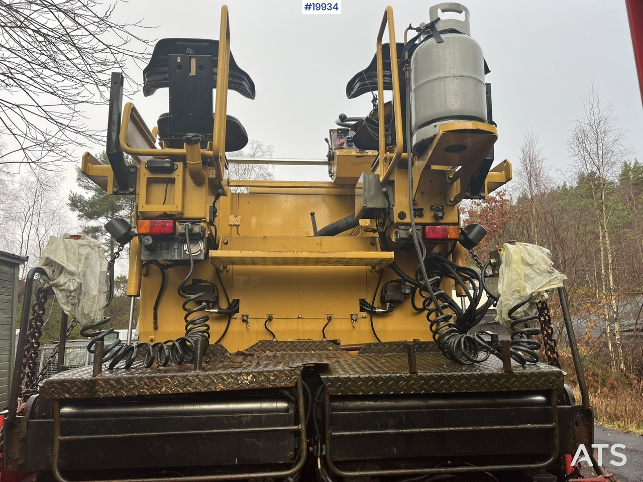 Bitelli midi 2 akslet maskinkjerre m/ kjørebroer - Asphalt machine: picture 3 Bitelli midi 2 akslet maskinkjerre m/ kjørebroer - Asphalt machine: picture 3