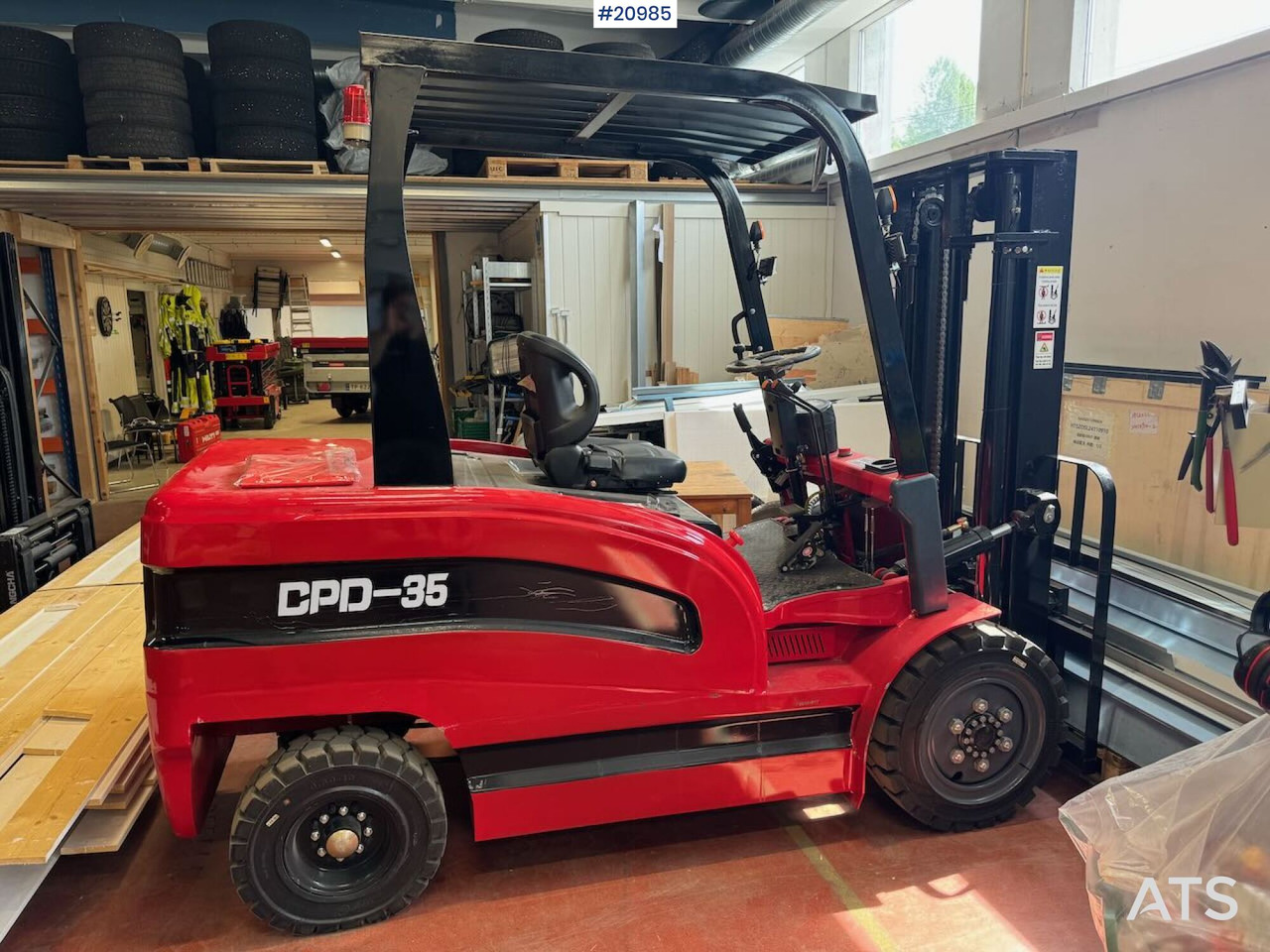 CPD- 35 MotvektstrucK - Electric forklift: picture 2 CPD- 35 MotvektstrucK - Electric forklift: picture 2