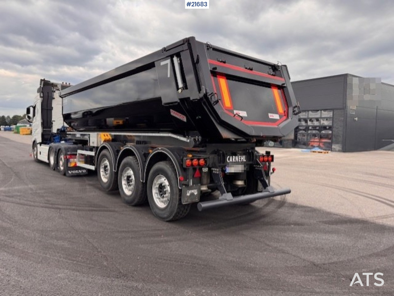 Carnehl Carnehl Tippsemi. Godt utstyrt. - Tipper semi-trailer: picture 2 Carnehl Carnehl Tippsemi. Godt utstyrt. - Tipper semi-trailer: picture 2