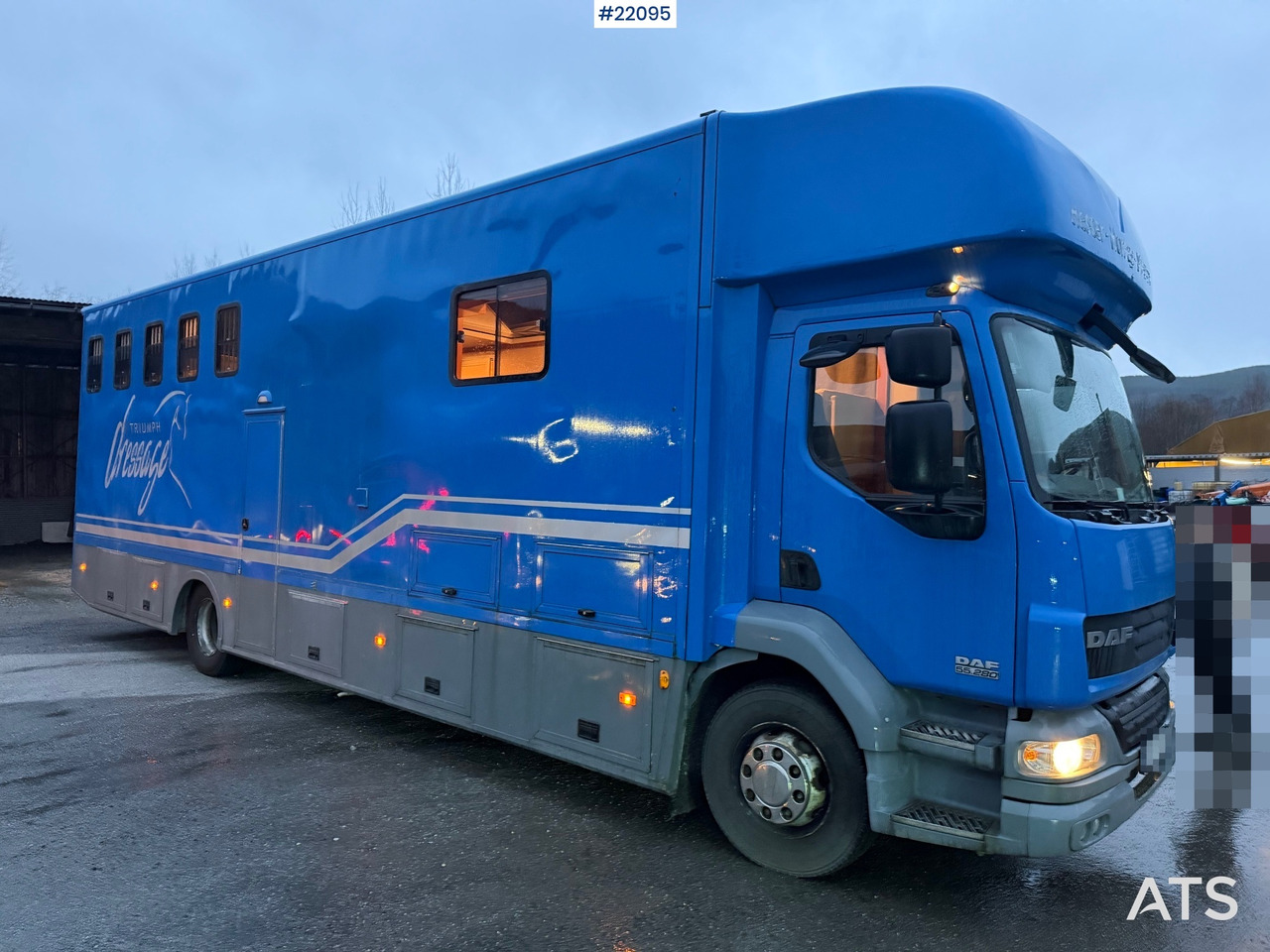 DAF Fa 55 4x2 hestebil m/ plass til 5 hester se video - Horse truck: picture 3 DAF Fa 55 4x2 hestebil m/ plass til 5 hester se video - Horse truck: picture 3