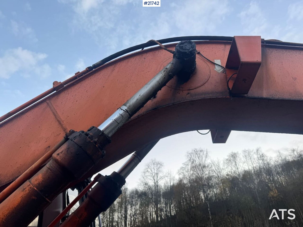 Crawler excavator Hitachi EX165 beltegraver m/ 2 skuffer: picture 16