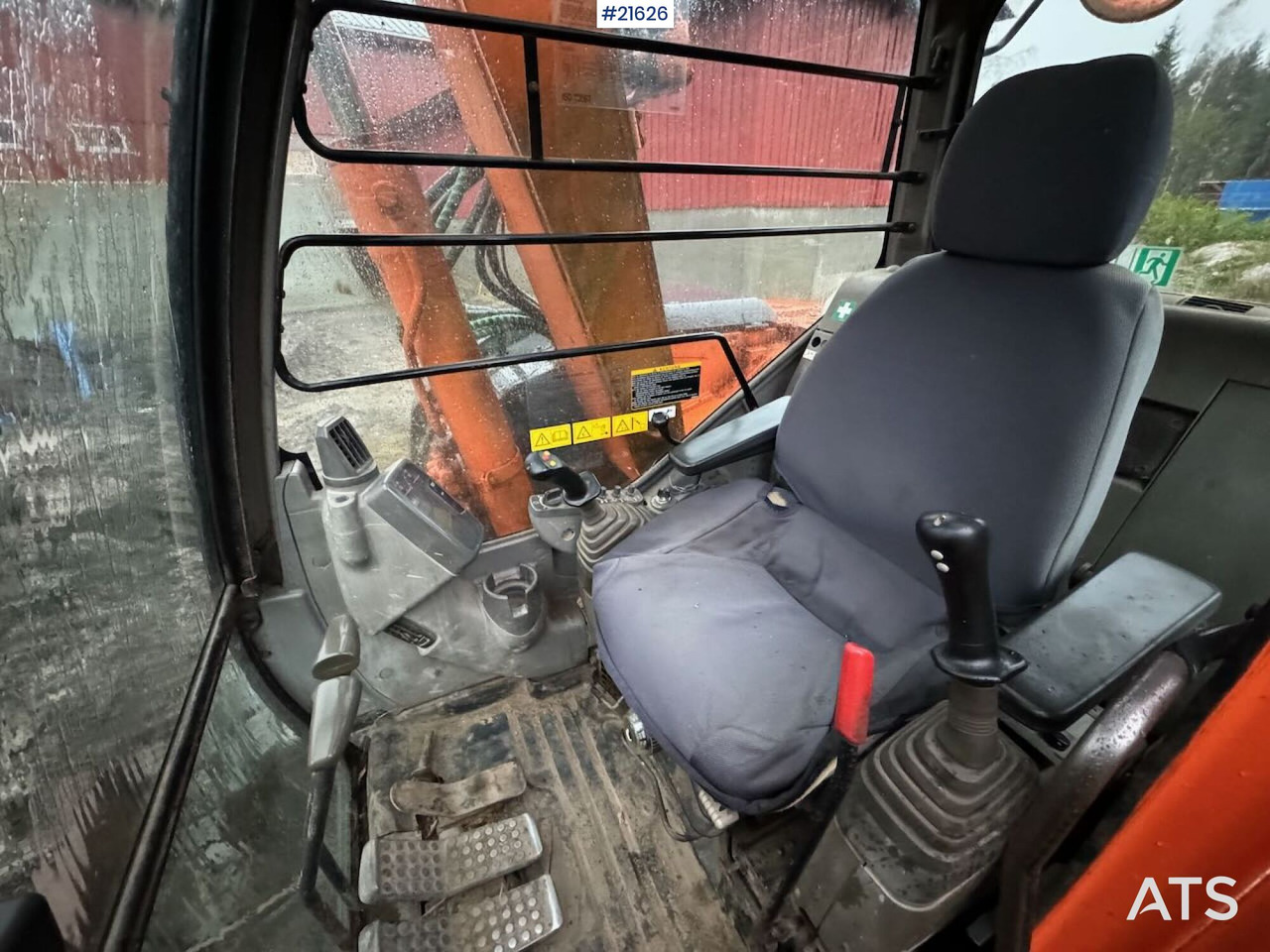 Crawler excavator Hitachi ZX85 US Beltegraver m/ 2 skuffer SE VIDEO: picture 17