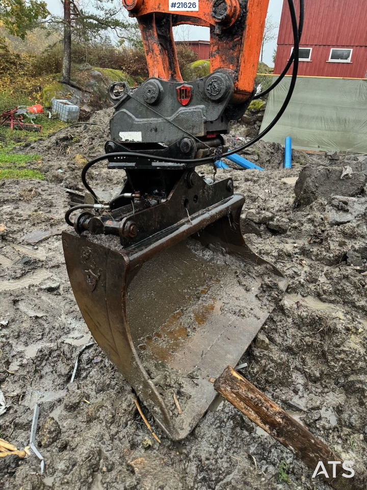 Crawler excavator Hitachi ZX85 US Beltegraver m/ 2 skuffer SE VIDEO: picture 15