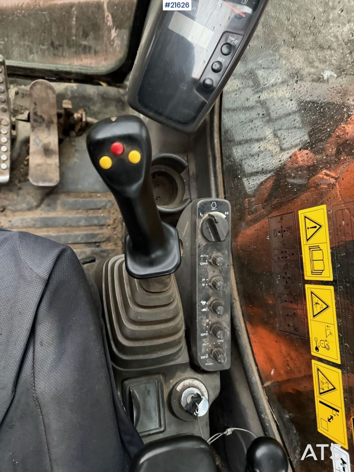 Crawler excavator Hitachi ZX85 US Beltegraver m/ 2 skuffer SE VIDEO: picture 19