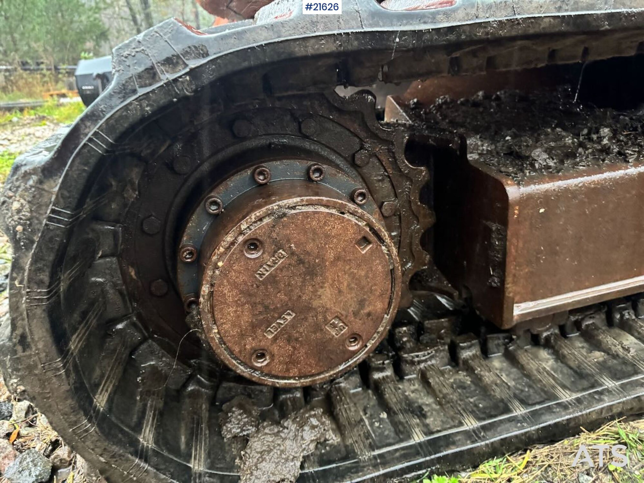 Crawler excavator Hitachi ZX85 US Beltegraver m/ 2 skuffer SE VIDEO: picture 7