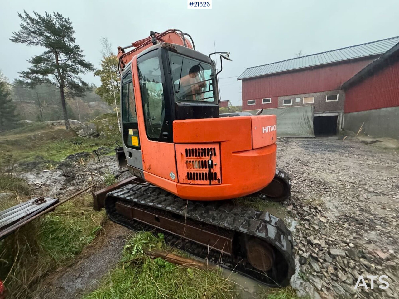 Crawler excavator Hitachi ZX85 US Beltegraver m/ 2 skuffer SE VIDEO: picture 27
