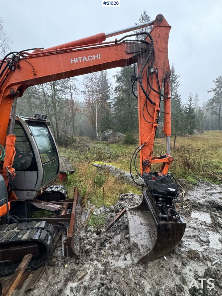 Crawler excavator Hitachi ZX85 US Beltegraver m/ 2 skuffer SE VIDEO: picture 6