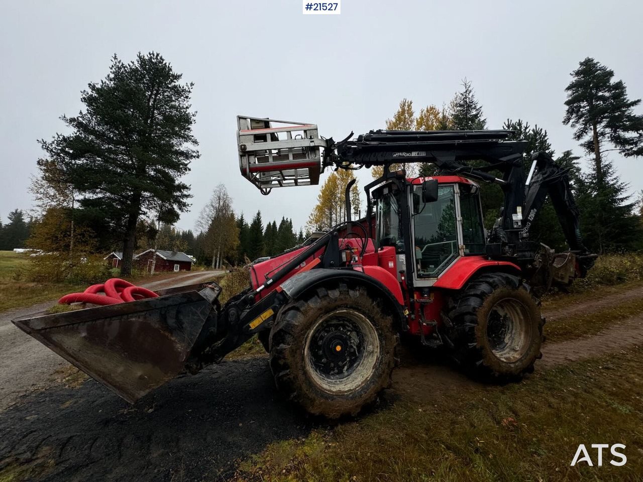 Huddig 1260B Traktorgraver m/ Huddig 2000 lift, tilt og pusseskuffe - Backhoe loader: picture 1 Huddig 1260B Traktorgraver m/ Huddig 2000 lift, tilt og pusseskuffe - Backhoe loader: picture 1