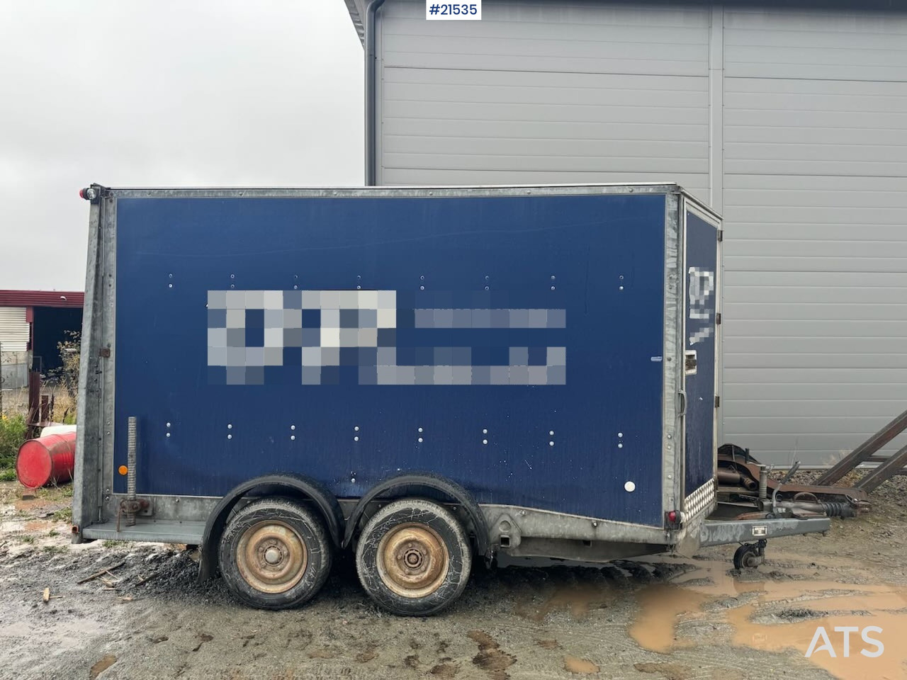 Ifor Williams skaphenger - Closed box trailer: picture 1 Ifor Williams skaphenger - Closed box trailer: picture 1