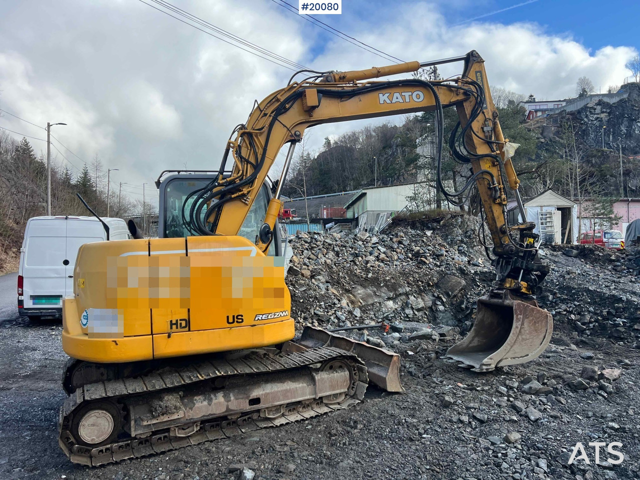 Kato HD 308 US - Crawler excavator: picture 4 Kato HD 308 US - Crawler excavator: picture 4