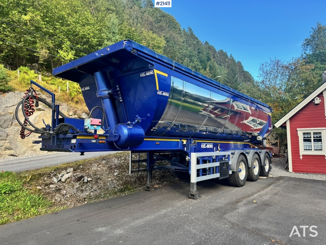 Kel-berg Asfaltsemi - Tipper semi-trailer: picture 1 Kel-berg Asfaltsemi - Tipper semi-trailer: picture 1