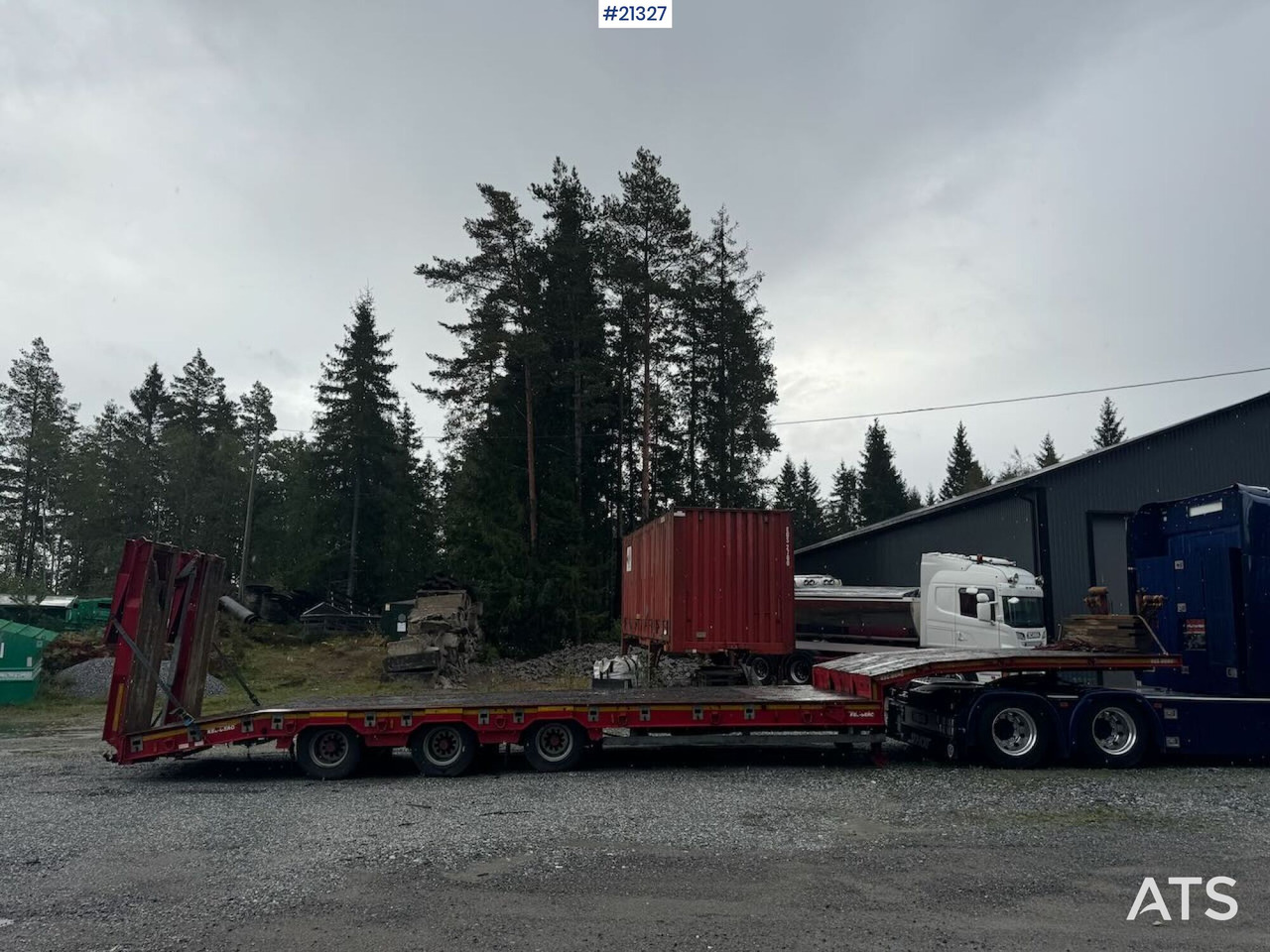 Kel-berg Maskinsemi - Low loader semi-trailer: picture 2 Kel-berg Maskinsemi - Low loader semi-trailer: picture 2