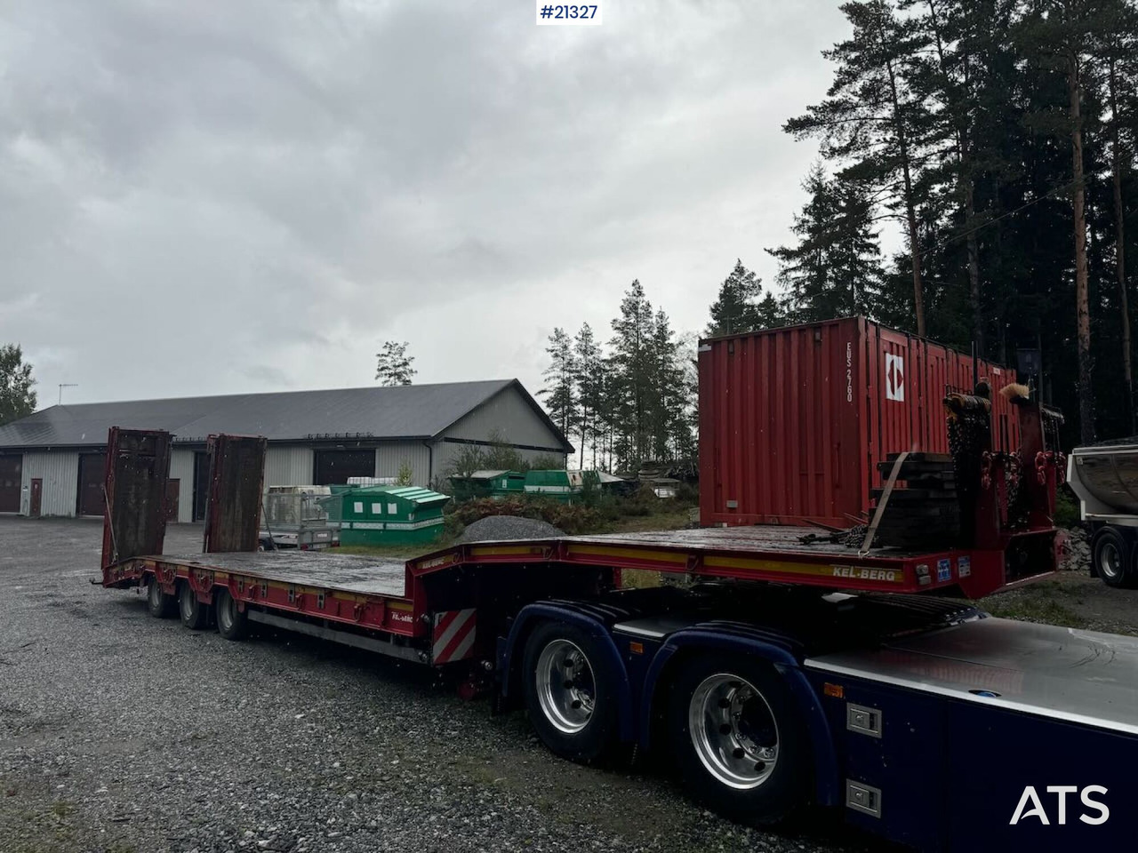 Kel-berg Maskinsemi - Low loader semi-trailer: picture 3 Kel-berg Maskinsemi - Low loader semi-trailer: picture 3