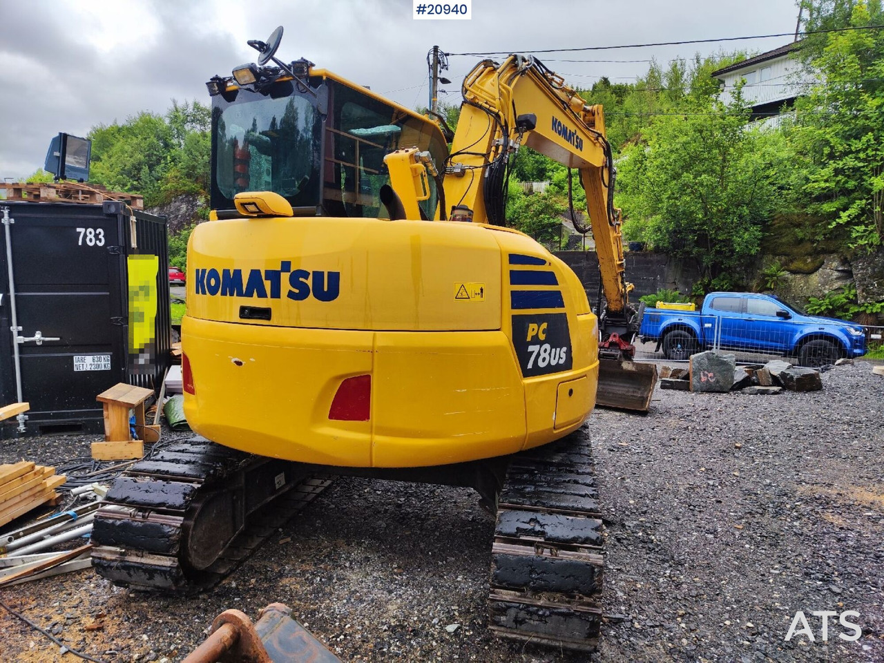 Komatsu PC78US-10 - Crawler excavator: picture 5 Komatsu PC78US-10 - Crawler excavator: picture 5