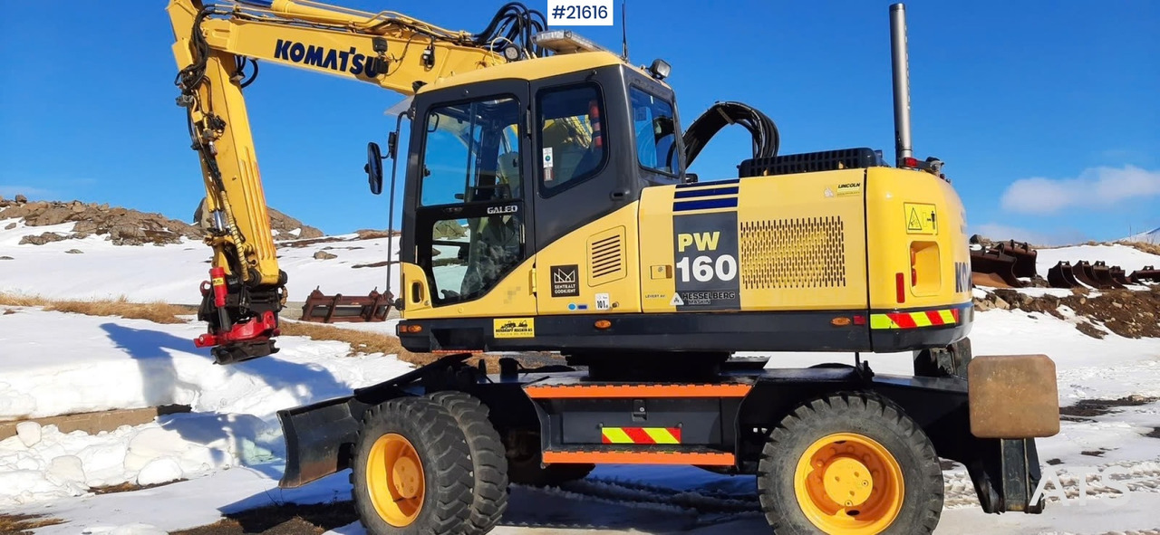 Komatsu PW160-7K - Excavator: picture 5 Komatsu PW160-7K - Excavator: picture 5