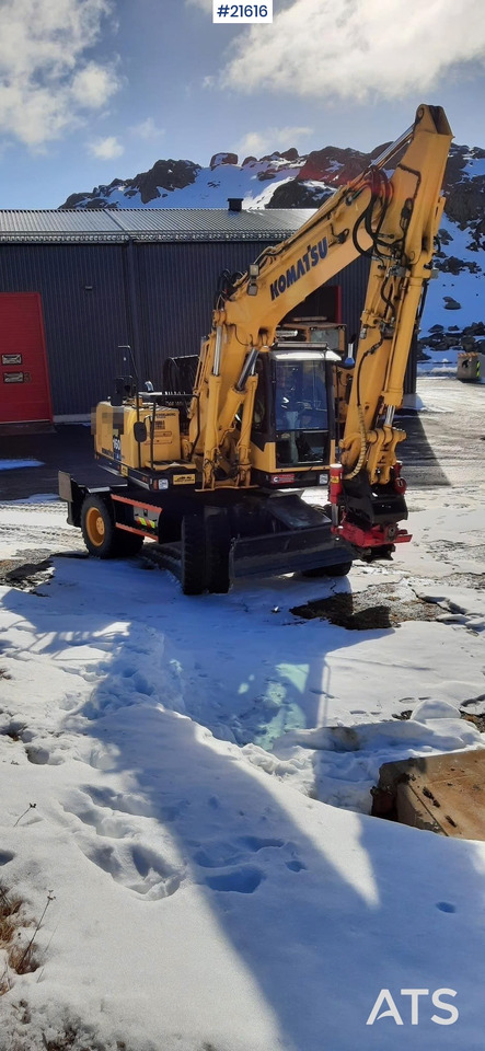 Komatsu PW160-7K - Excavator: picture 3 Komatsu PW160-7K - Excavator: picture 3