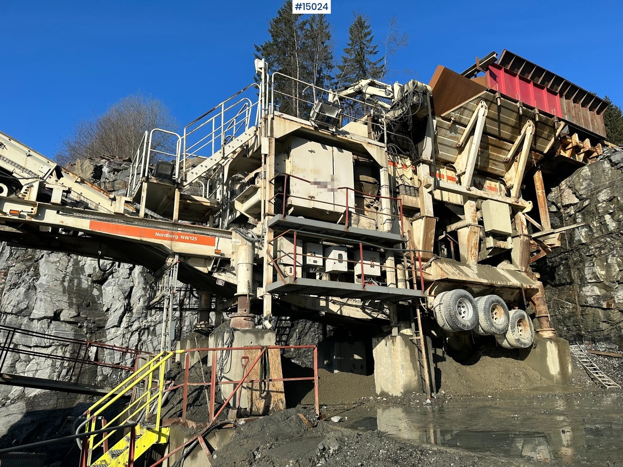 Komplett knuseverk m/ matestasjon, sikteverk og kjeftknuse - Crusher: picture 2 Komplett knuseverk m/ matestasjon, sikteverk og kjeftknuse - Crusher: picture 2