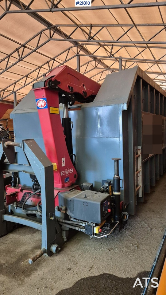 Krancontainer 2018 Krancontainer m/ 13 t/m HMF kran - Roll-off container: picture 1 Krancontainer 2018 Krancontainer m/ 13 t/m HMF kran - Roll-off container: picture 1