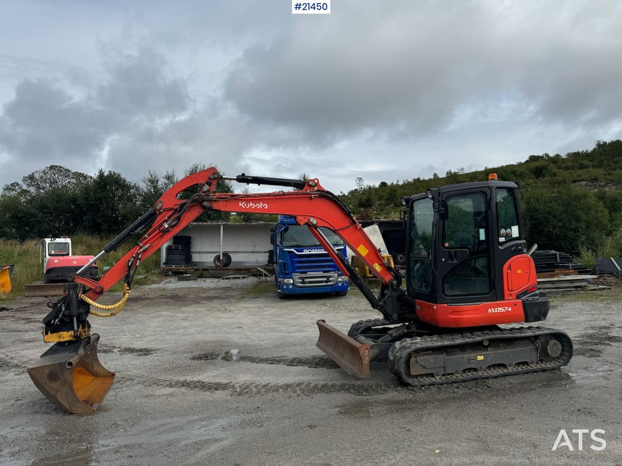 Kubota KX 057-4 - Crawler excavator: picture 2 Kubota KX 057-4 - Crawler excavator: picture 2