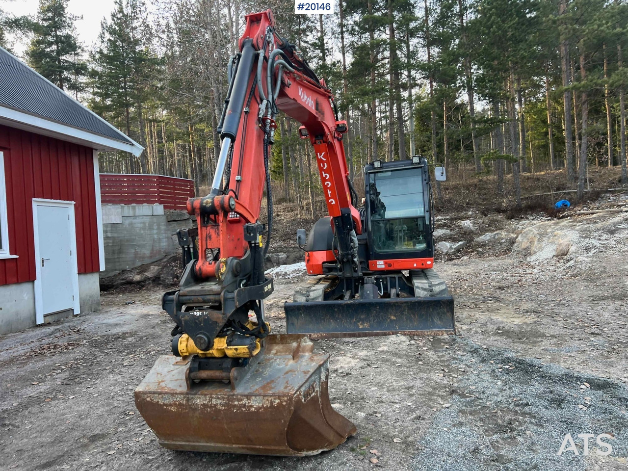 Kubota KX080-4 - Excavator: picture 4 Kubota KX080-4 - Excavator: picture 4