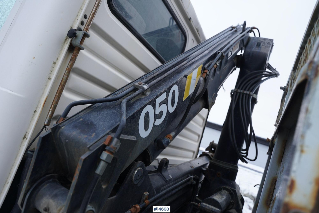 Dropside/ Flatbed truck, Crane truck MAN 13.232: picture 19