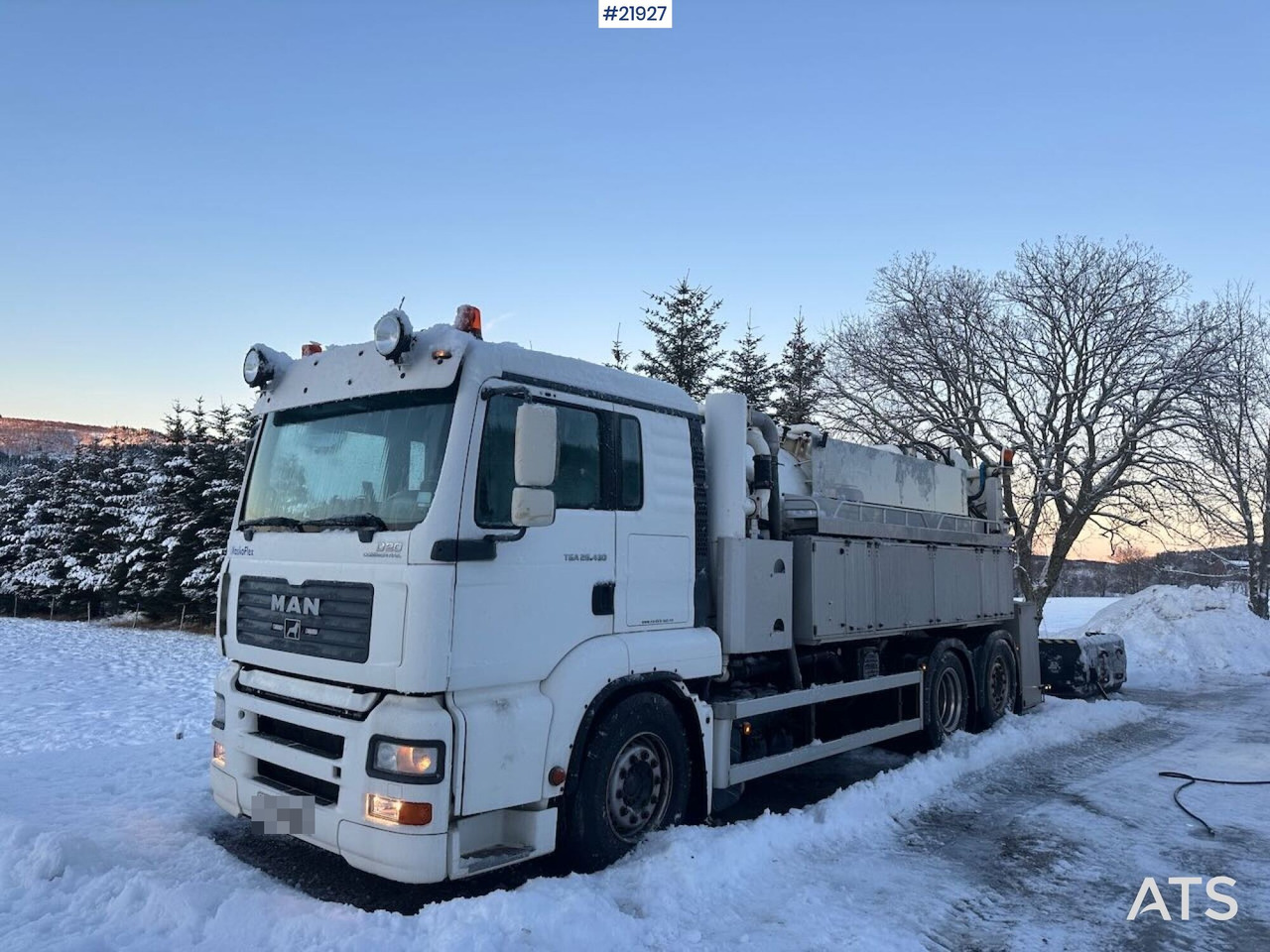 MAN TGA 26.430 6x2 sug-/spylebil m/ Maskoflex påbygg. SE VIDEO. - Vacuum truck: picture 2 MAN TGA 26.430 6x2 sug-/spylebil m/ Maskoflex påbygg. SE VIDEO. - Vacuum truck: picture 2