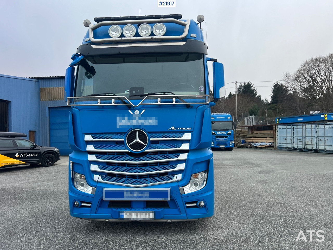Mercedes-Benz Actros 6x2 planbil m/ 2012 konar 2 akslet plankjerre - Dropside/ Flatbed truck: picture 3 Mercedes-Benz Actros 6x2 planbil m/ 2012 konar 2 akslet plankjerre - Dropside/ Flatbed truck: picture 3