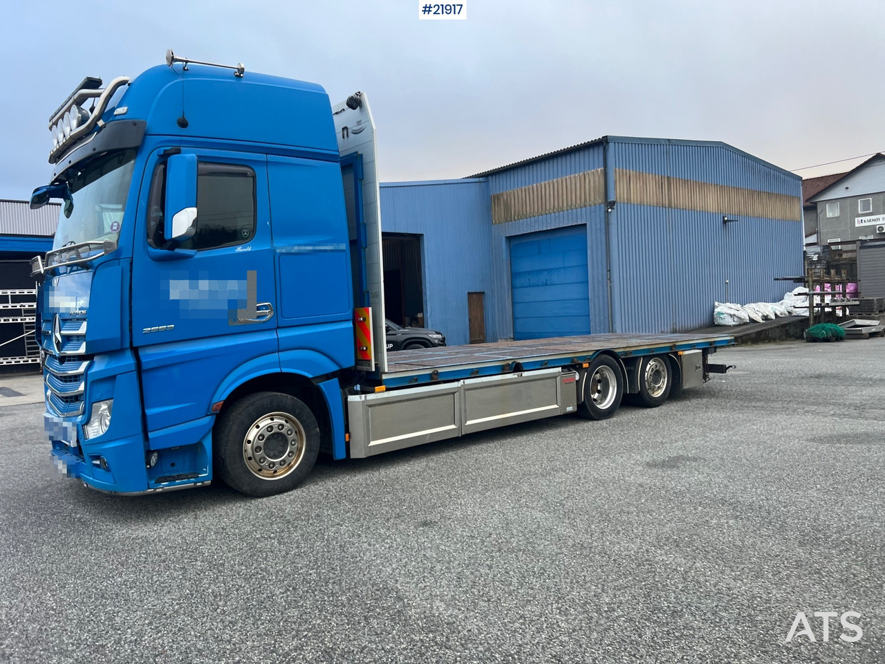 Mercedes-Benz Actros 6x2 planbil m/ 2012 konar 2 akslet plankjerre - Dropside/ Flatbed truck: picture 1 Mercedes-Benz Actros 6x2 planbil m/ 2012 konar 2 akslet plankjerre - Dropside/ Flatbed truck: picture 1