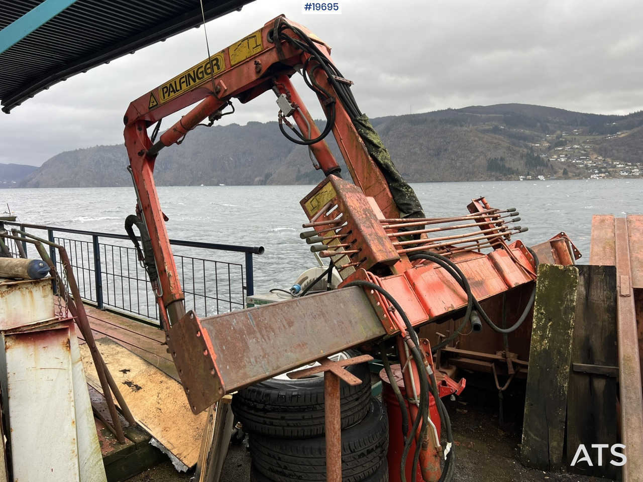 Palfinger PK 3500A - Truck mounted crane: picture 1 Palfinger PK 3500A - Truck mounted crane: picture 1