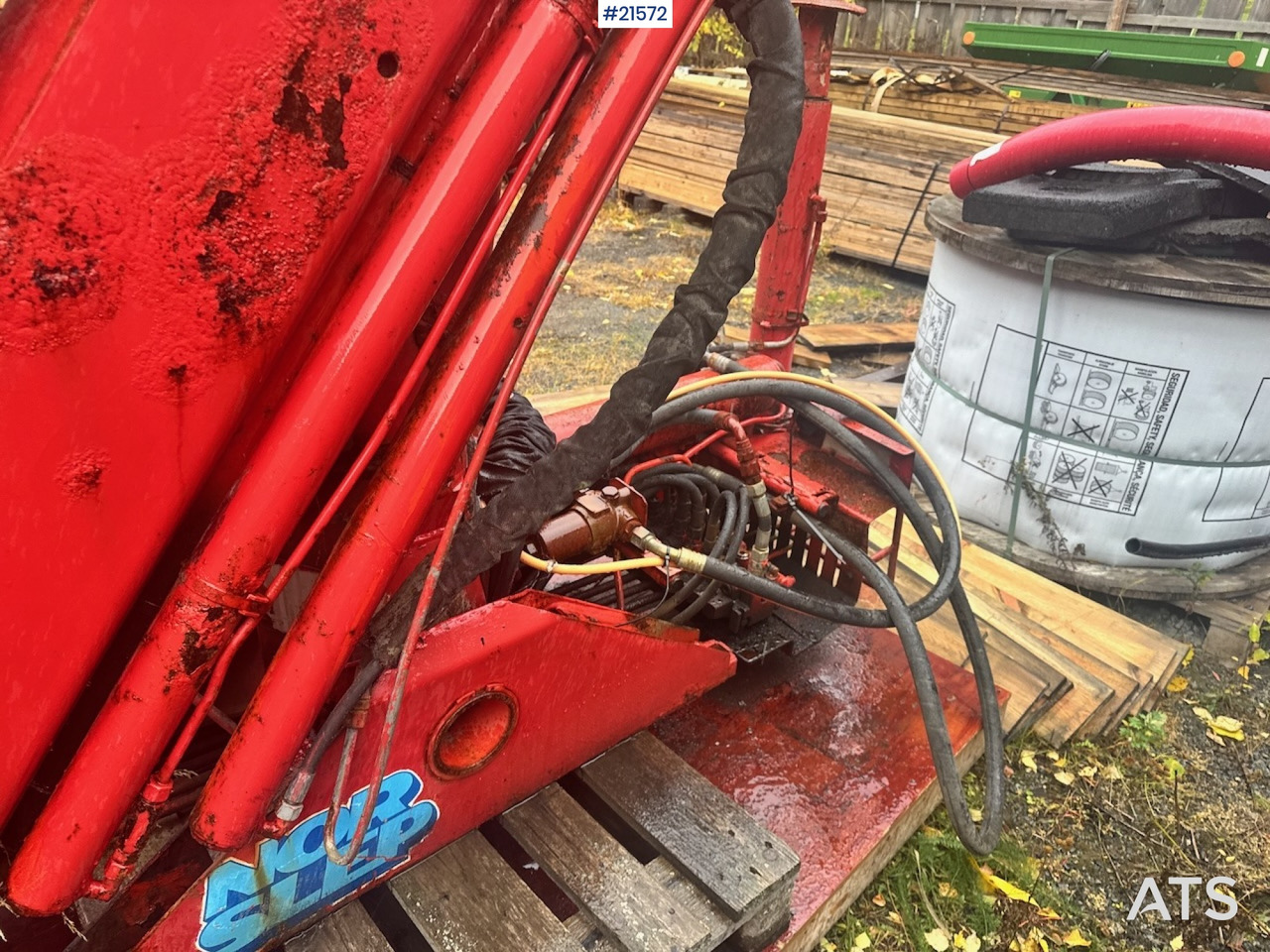 Truck mounted crane Palfinger PK10500 Kran: picture 10