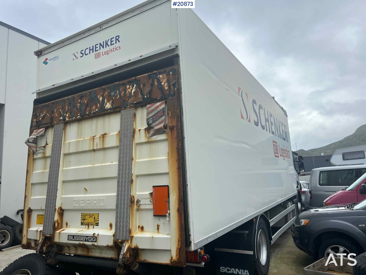 Box truck Scania P270: picture 9 Box truck Scania P270: picture 9