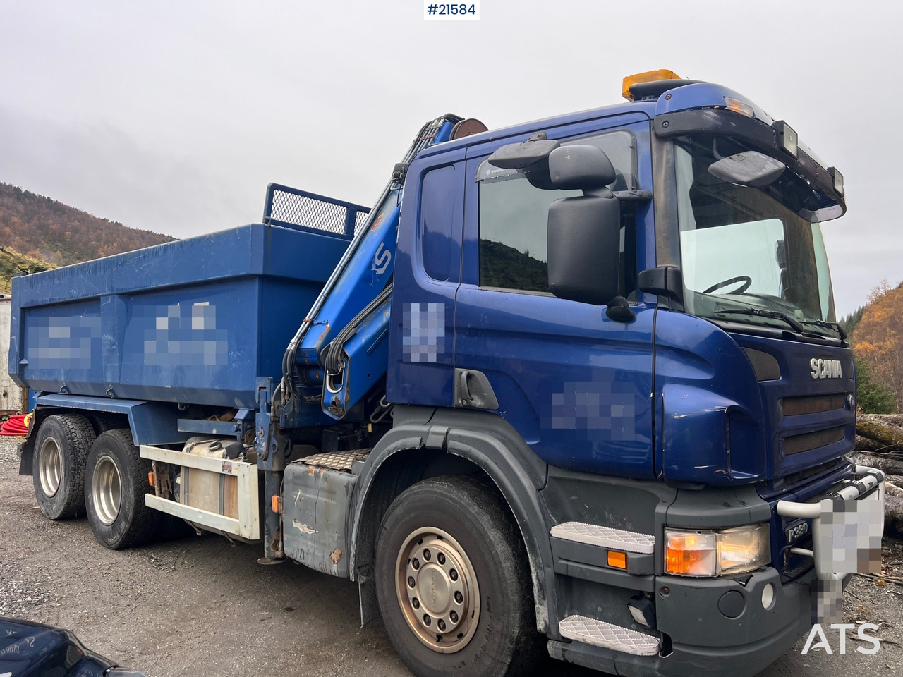 Scania P380 6x2 kranbil m/tipp, m/14t/ og m/Hiab kran - Crane truck: picture 3 Scania P380 6x2 kranbil m/tipp, m/14t/ og m/Hiab kran - Crane truck: picture 3
