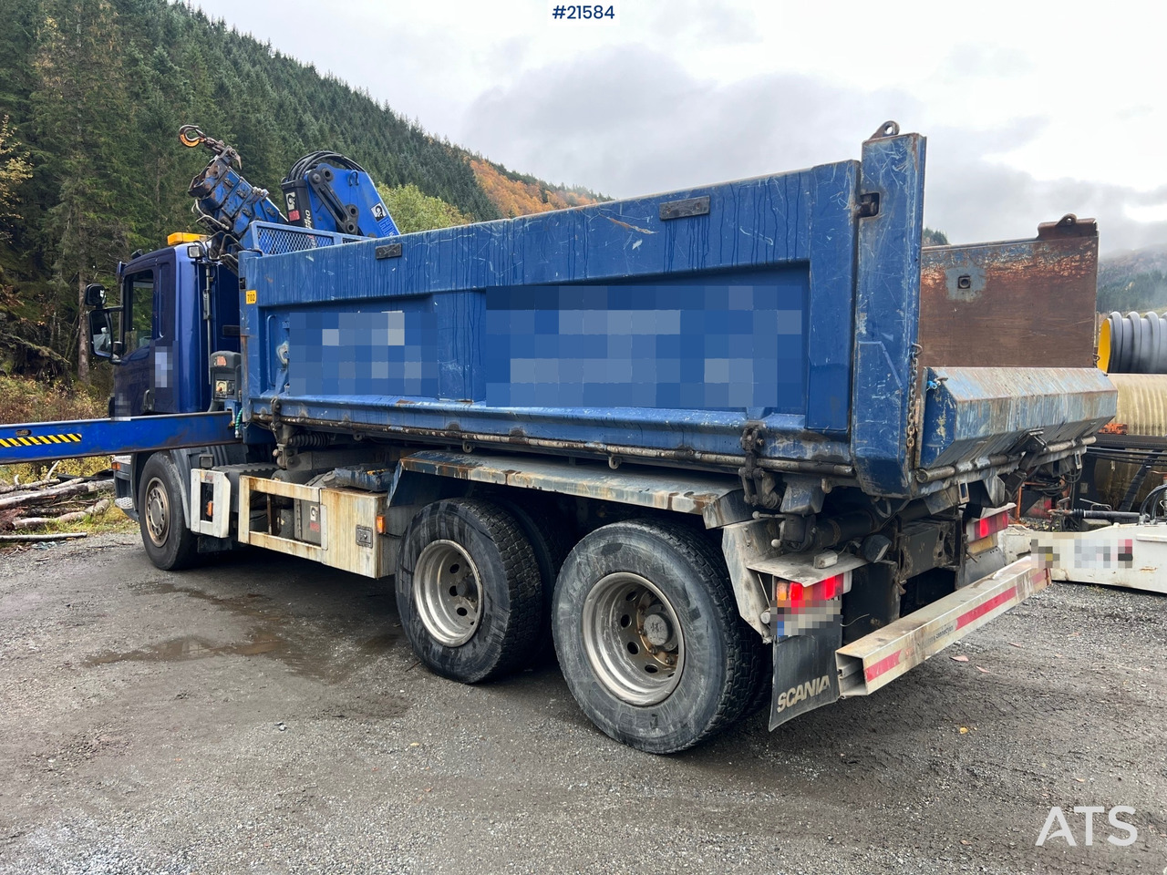 Scania P380 6x2 kranbil m/tipp, m/14t/ og m/Hiab kran - Crane truck: picture 5 Scania P380 6x2 kranbil m/tipp, m/14t/ og m/Hiab kran - Crane truck: picture 5