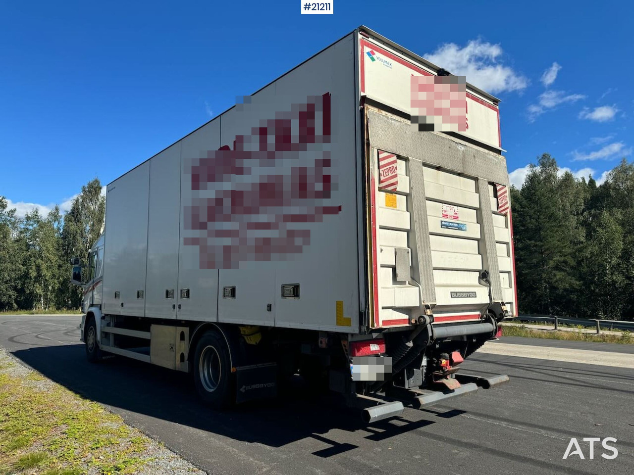Scania P410 - Box truck: picture 3 Scania P410 - Box truck: picture 3