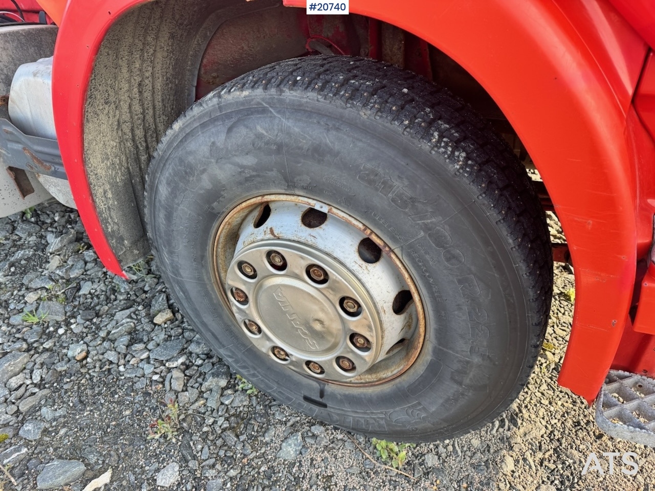 Hook lift truck Scania R124: picture 9