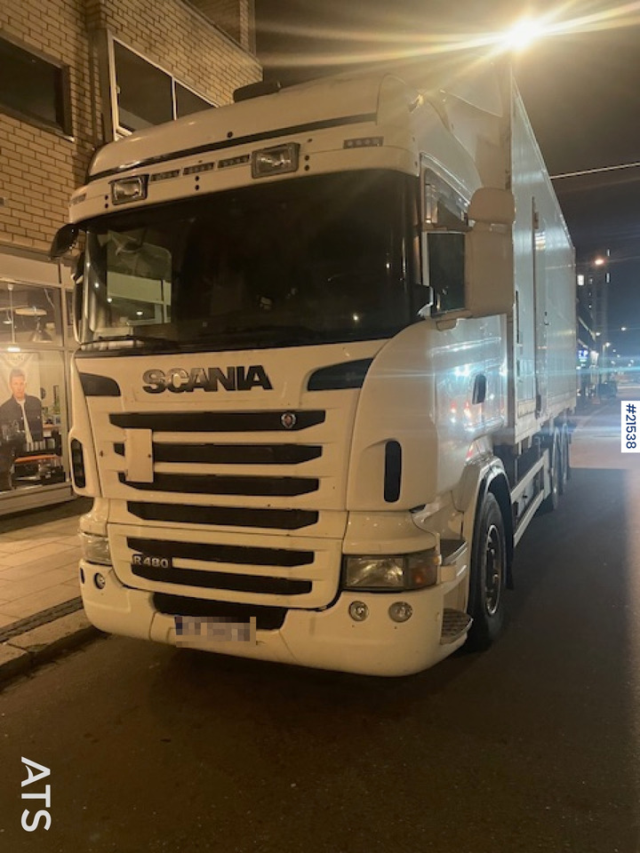 Scania R480 Skapbil m/ 2t lift - Box truck: picture 3 Scania R480 Skapbil m/ 2t lift - Box truck: picture 3