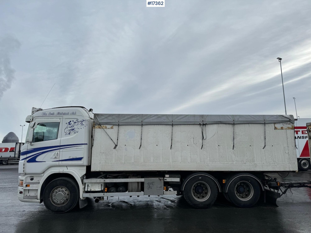 Scania Scania R620 kornbil m/ Hengsrød påbygg - Box truck: picture 2 Scania Scania R620 kornbil m/ Hengsrød påbygg - Box truck: picture 2
