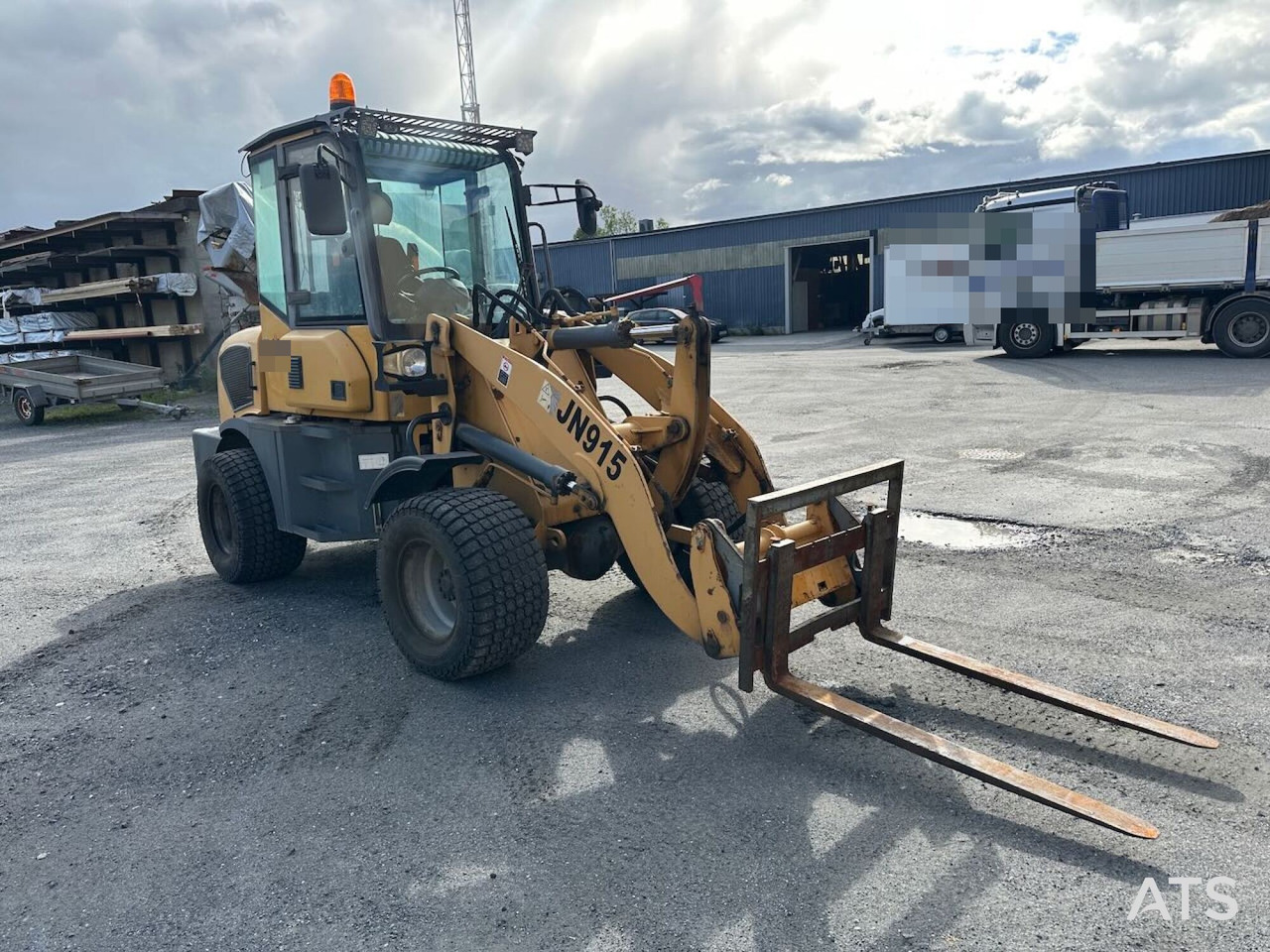 Sino JN 915 hjullaster m/ skuffe og pallegafler. Sertifisert! - Wheel loader: picture 4 Sino JN 915 hjullaster m/ skuffe og pallegafler. Sertifisert! - Wheel loader: picture 4