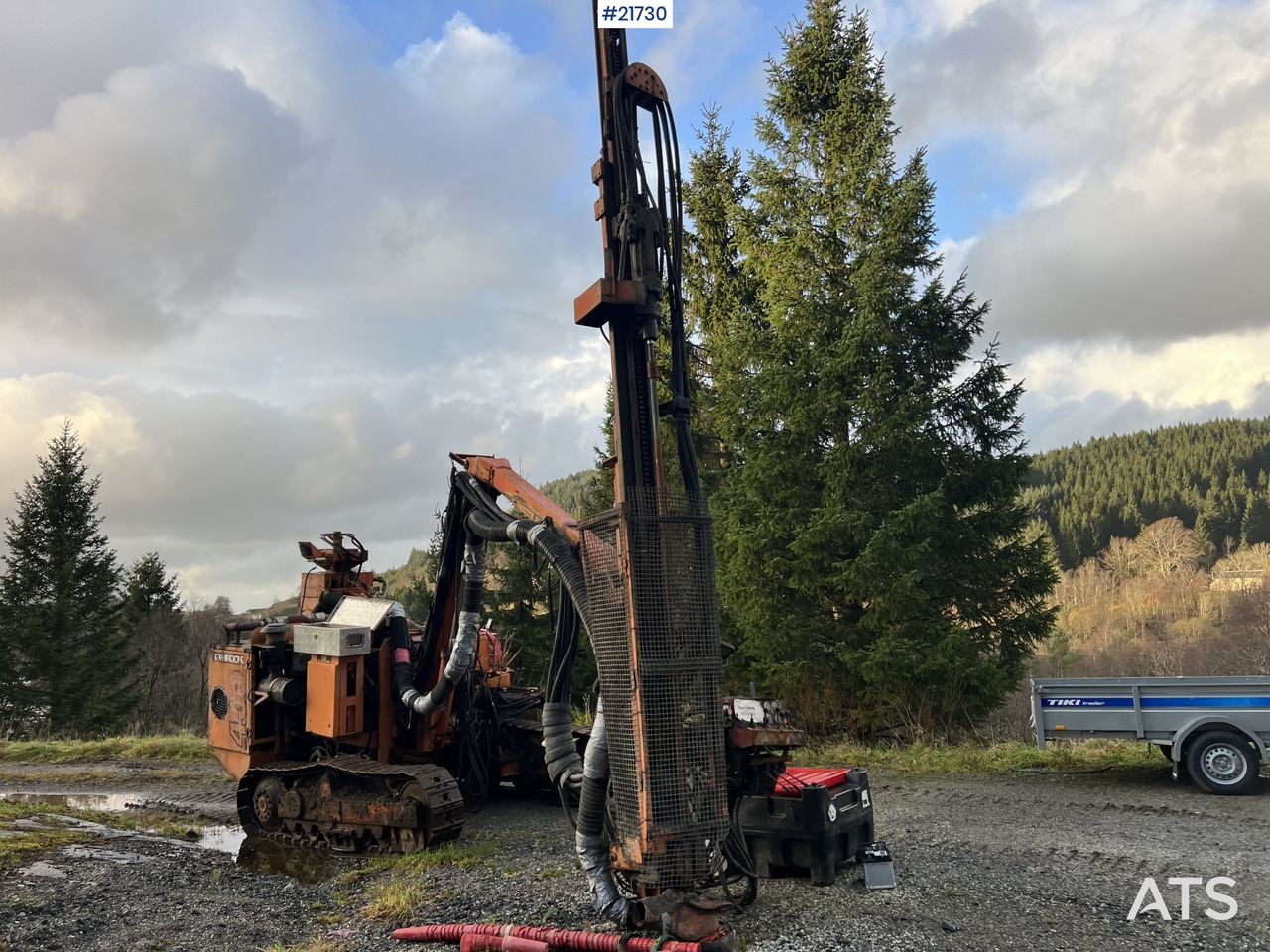 Tamrock DHA400 Borerigg m/ HLR 438L hammer - Drilling machine: picture 3 Tamrock DHA400 Borerigg m/ HLR 438L hammer - Drilling machine: picture 3