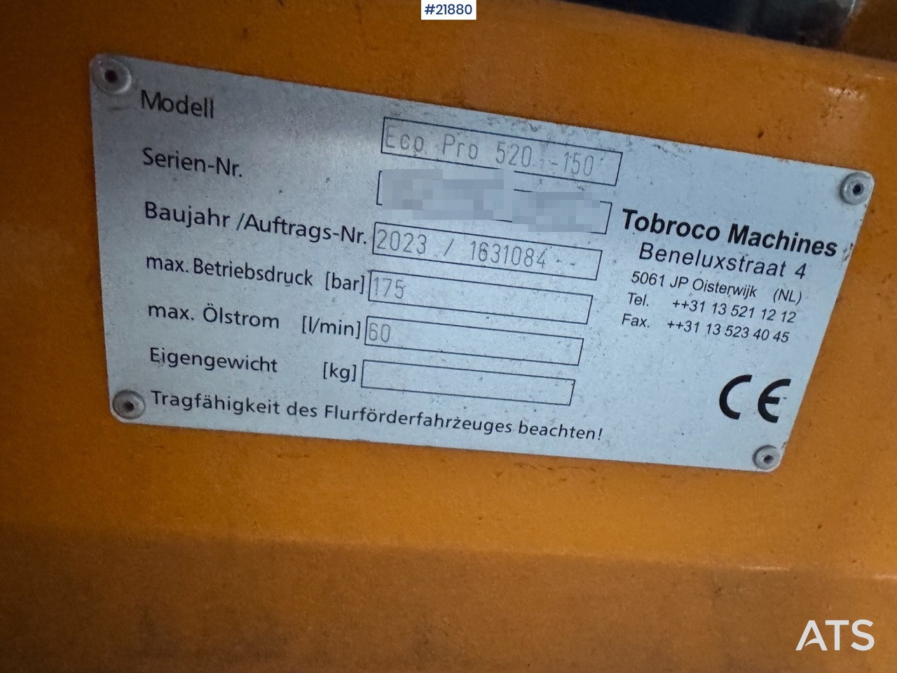 Broom Tobroco ECO Pro: picture 10 Broom Tobroco ECO Pro: picture 10