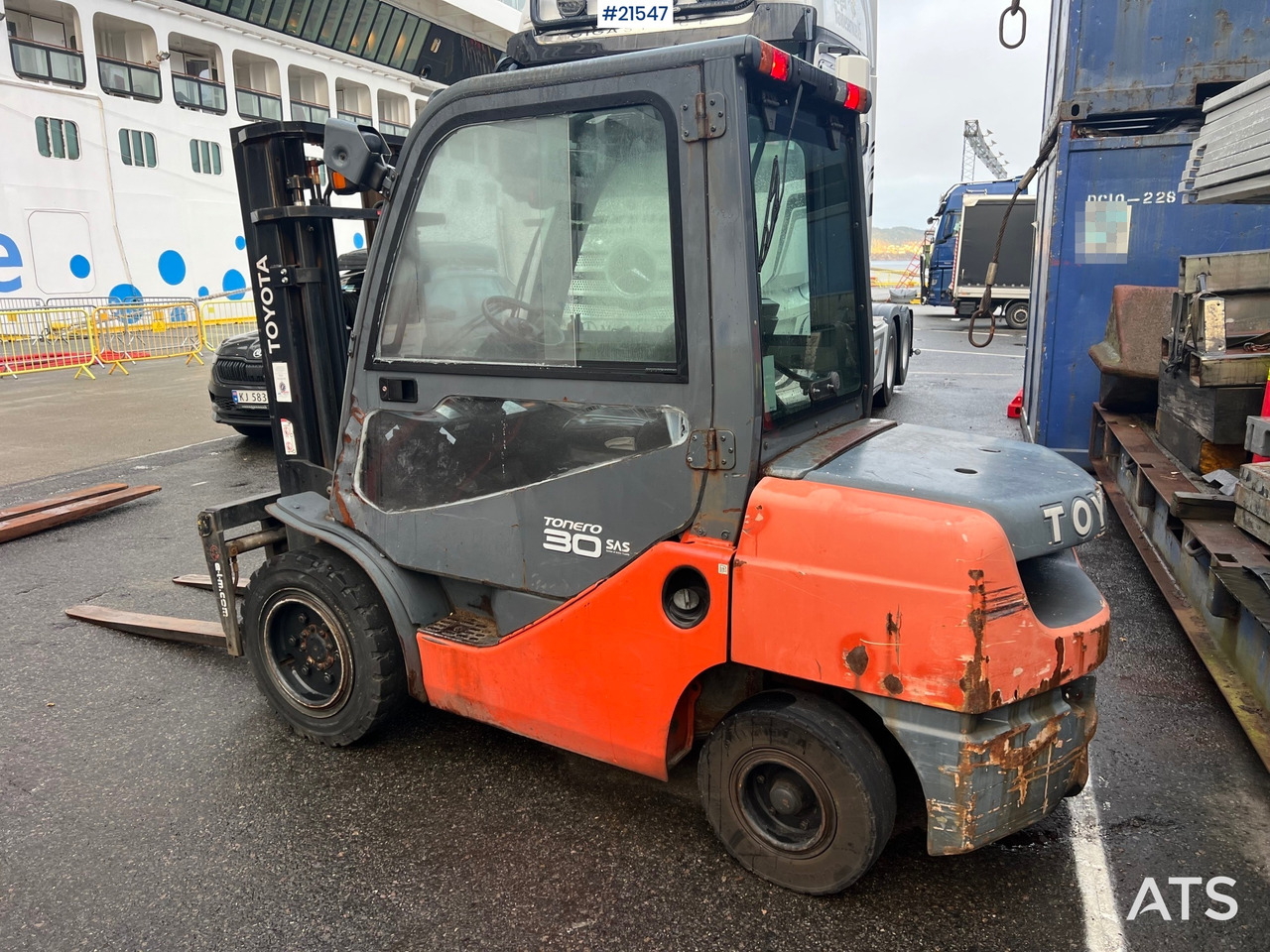 Toyota 02-8FDJF35 - Diesel forklift: picture 2 Toyota 02-8FDJF35 - Diesel forklift: picture 2