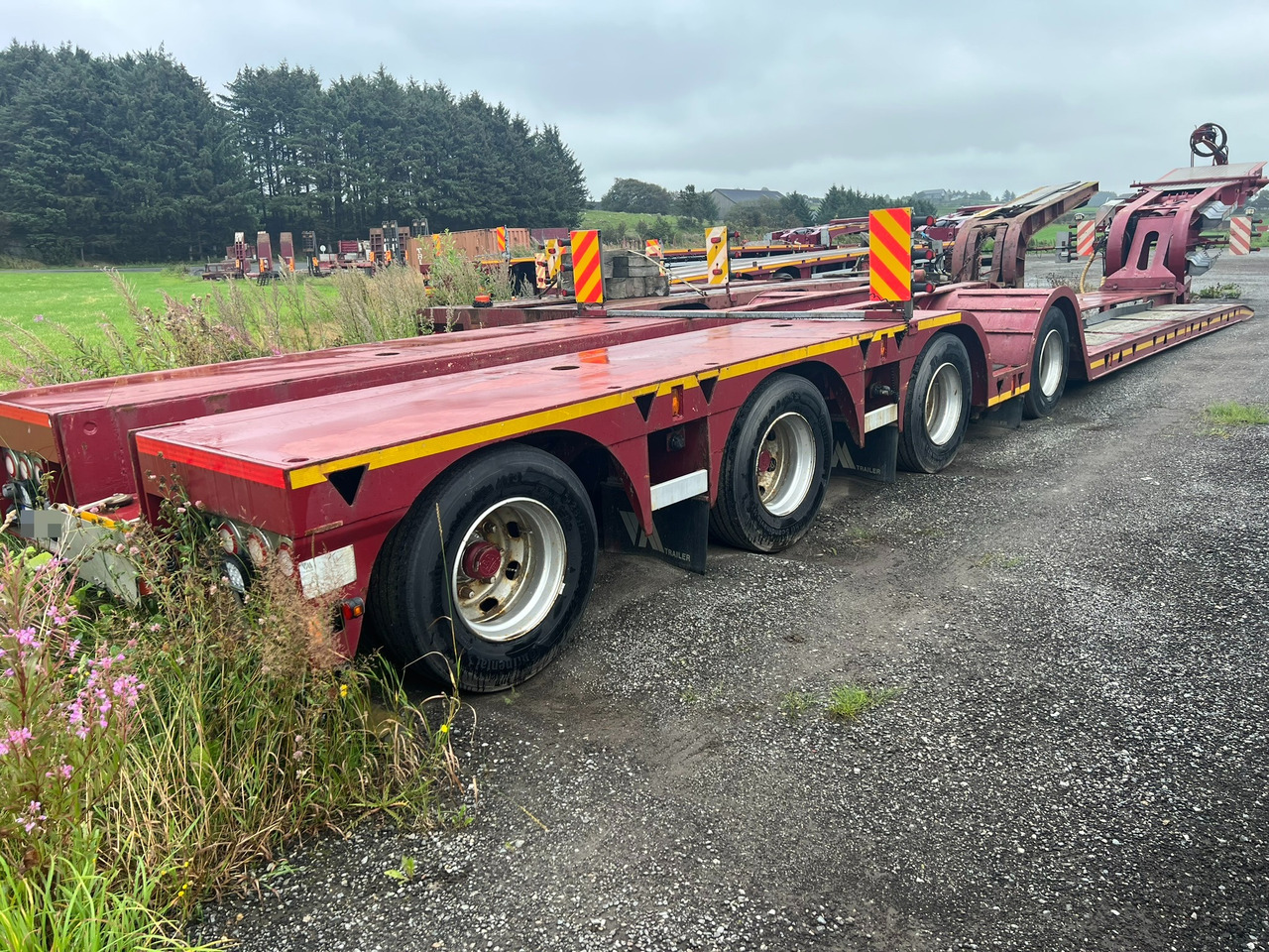 VM 2009 5 akslet VM Brønntralle m/ Hydraulisk uttrekk på 3 m - Low loader semi-trailer: picture 3 VM 2009 5 akslet VM Brønntralle m/ Hydraulisk uttrekk på 3 m - Low loader semi-trailer: picture 3