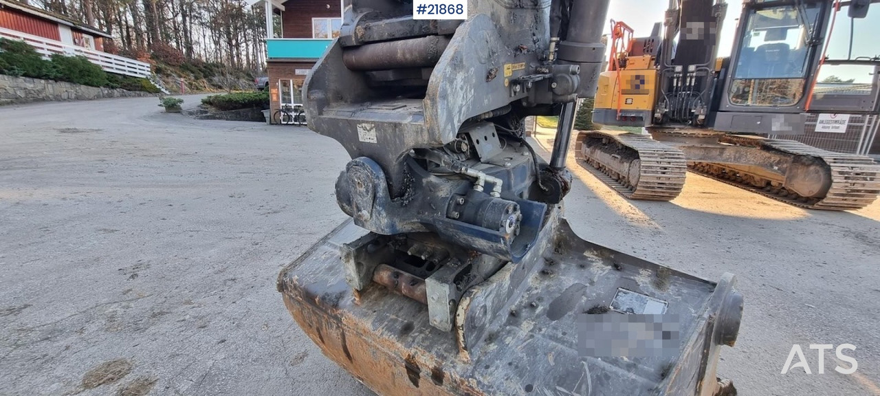 Excavator Volvo ECR235 EL gravemaskin m/ graveskuffe, pusseskuffe, rototilt og gps: picture 16