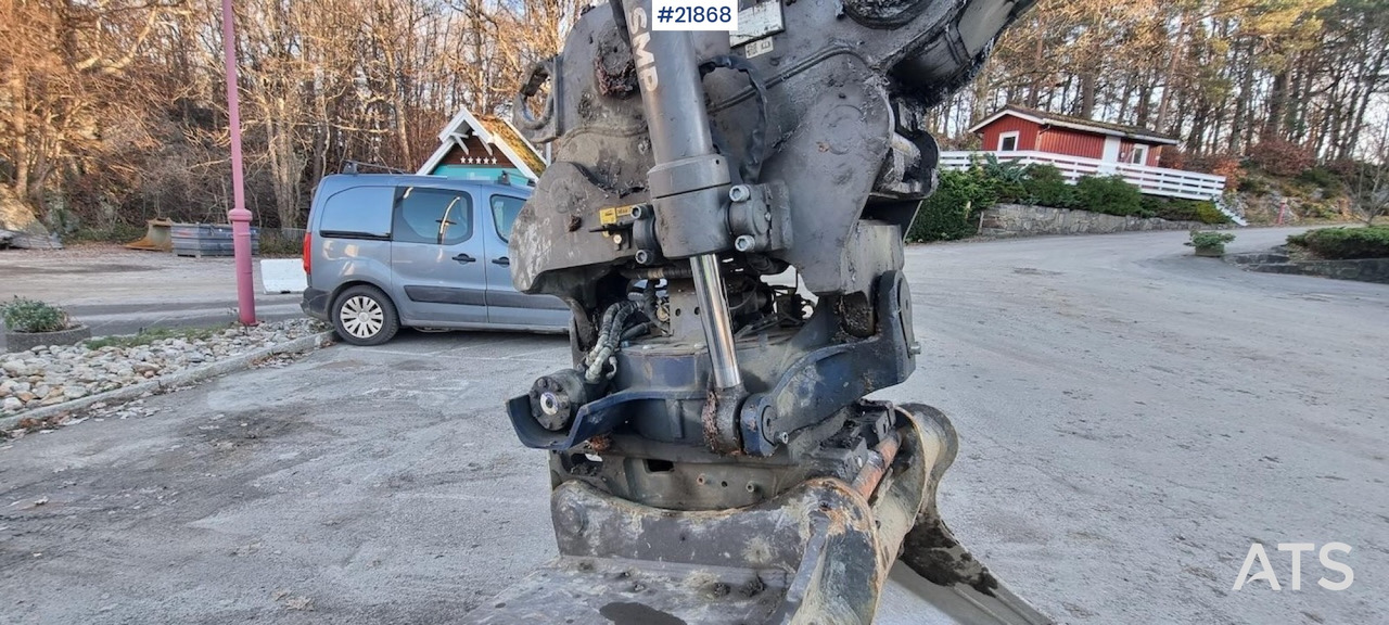 Excavator Volvo ECR235 EL gravemaskin m/ graveskuffe, pusseskuffe, rototilt og gps: picture 15